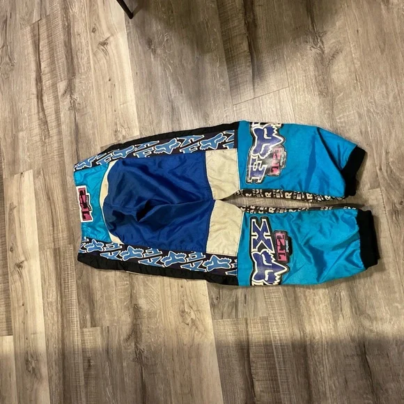 Fox Blue and Black MX Pants - Picture 4 of 5